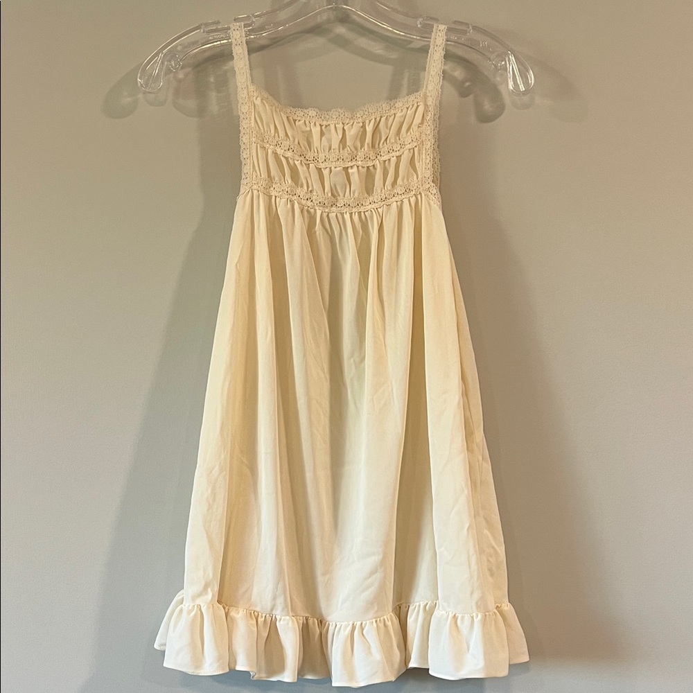 Vintage Cream Chemise